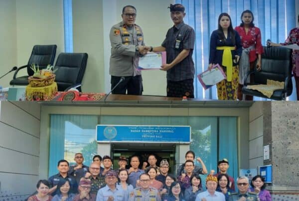 Kegiatan Rapat Koordinasi RSU/RSUD se-Bali dalam rangka Penanganan dan Pemberantasan Narkotika secara Extraordinary