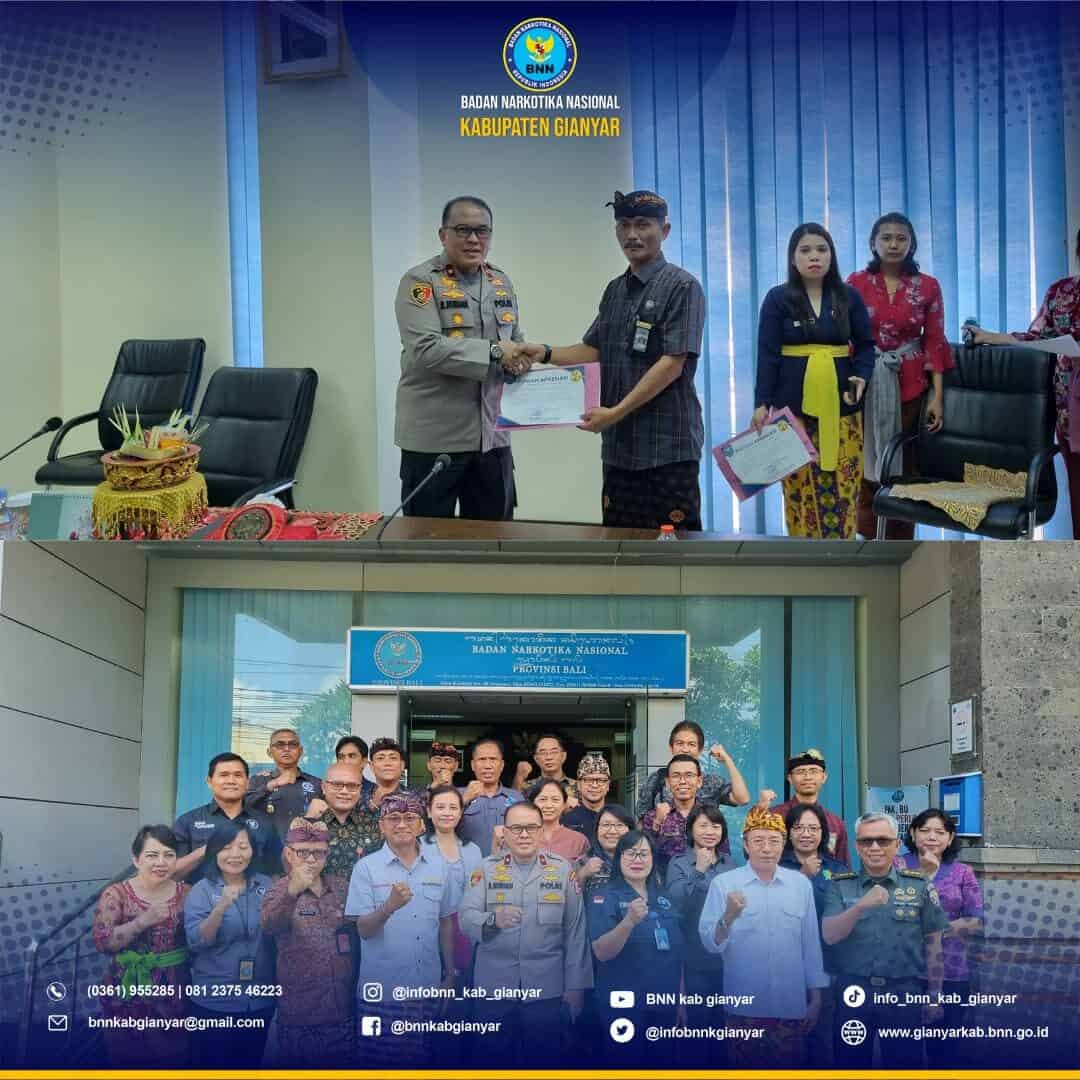 Kegiatan Rapat Koordinasi RSU/RSUD se-Bali dalam rangka Penanganan dan Pemberantasan Narkotika secara Extraordinary