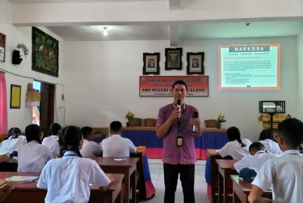 Sosialisasi P4GN di SMP N 1 Tegallalang