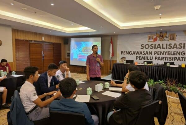 Sosialisasi P4GN Pengawasan Penyelenggaraan Pemilu Partisipatif