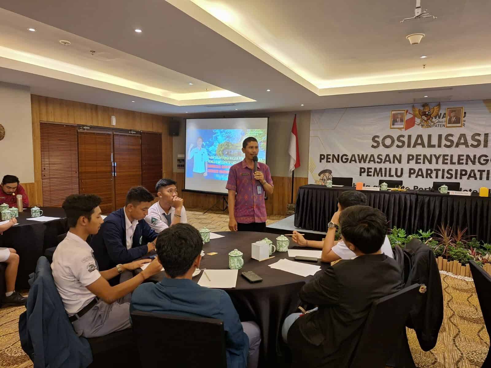 Sosialisasi P4GN Pengawasan Penyelenggaraan Pemilu Partisipatif