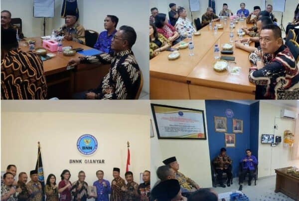 Kunjungan Rombongan DPRD Kota Surakarta ke BNN Kab. Gianyar