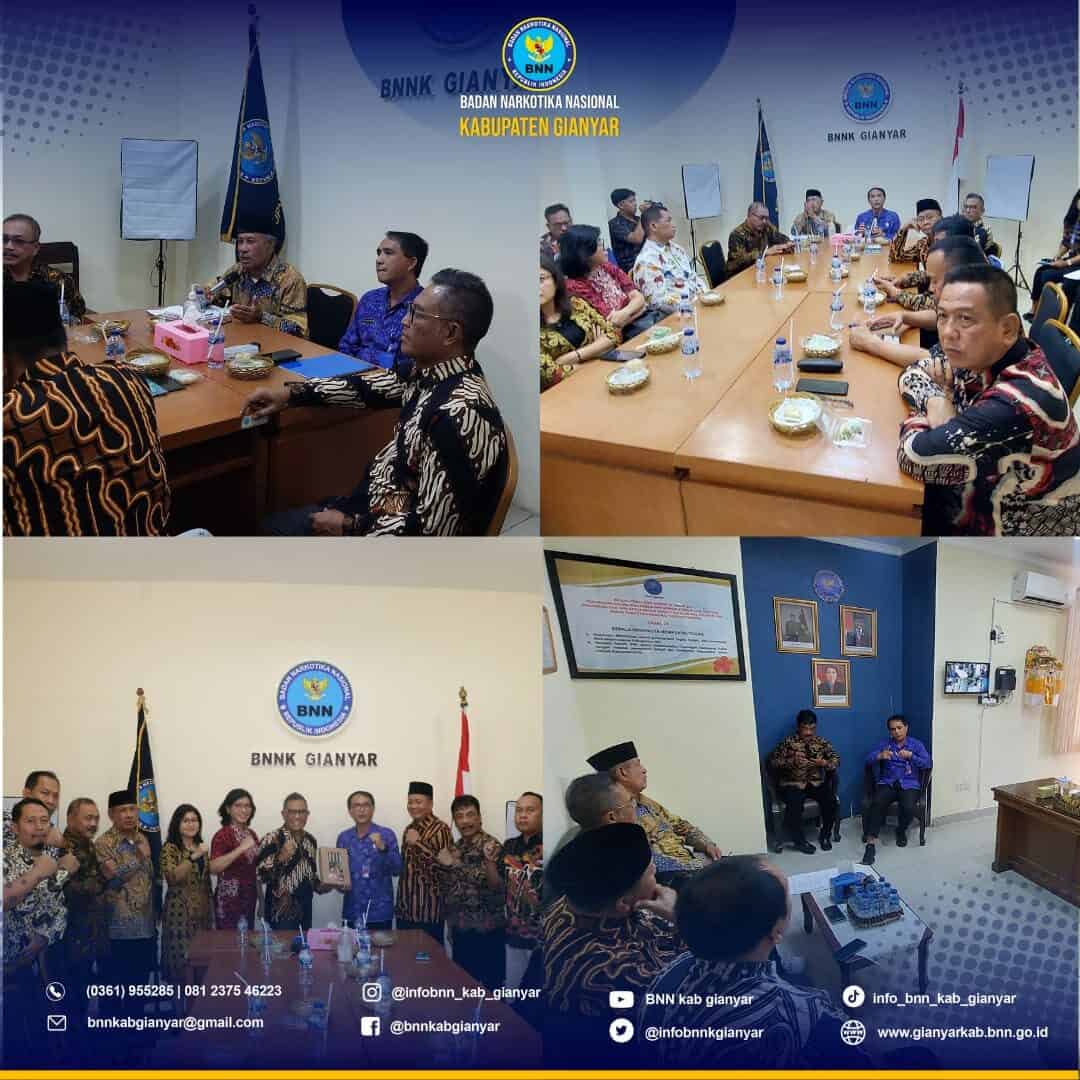 Kunjungan Rombongan DPRD Kota Surakarta ke BNN Kab. Gianyar