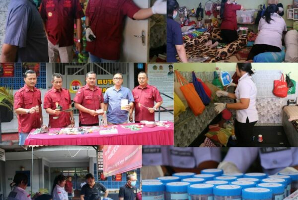Extraordinary P4GN berupa Penggeledahan dan Test Urine Pada Rumah Tahanan Negara Kelas IIB Gianyar