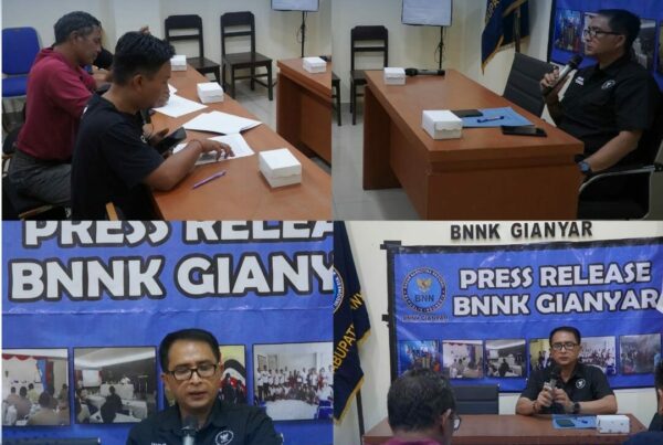 Press Release Kegiatan BNN Kab. Gianyar T.A 2023