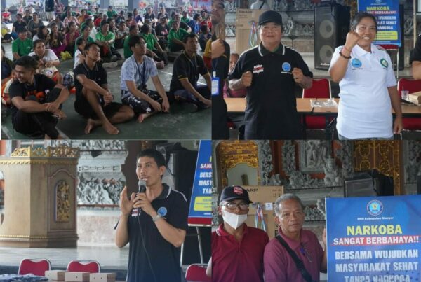 Sosialisasi Pencegahan Penyalahgunaan Narkotika P4GN di Desa Suwat Gianyar