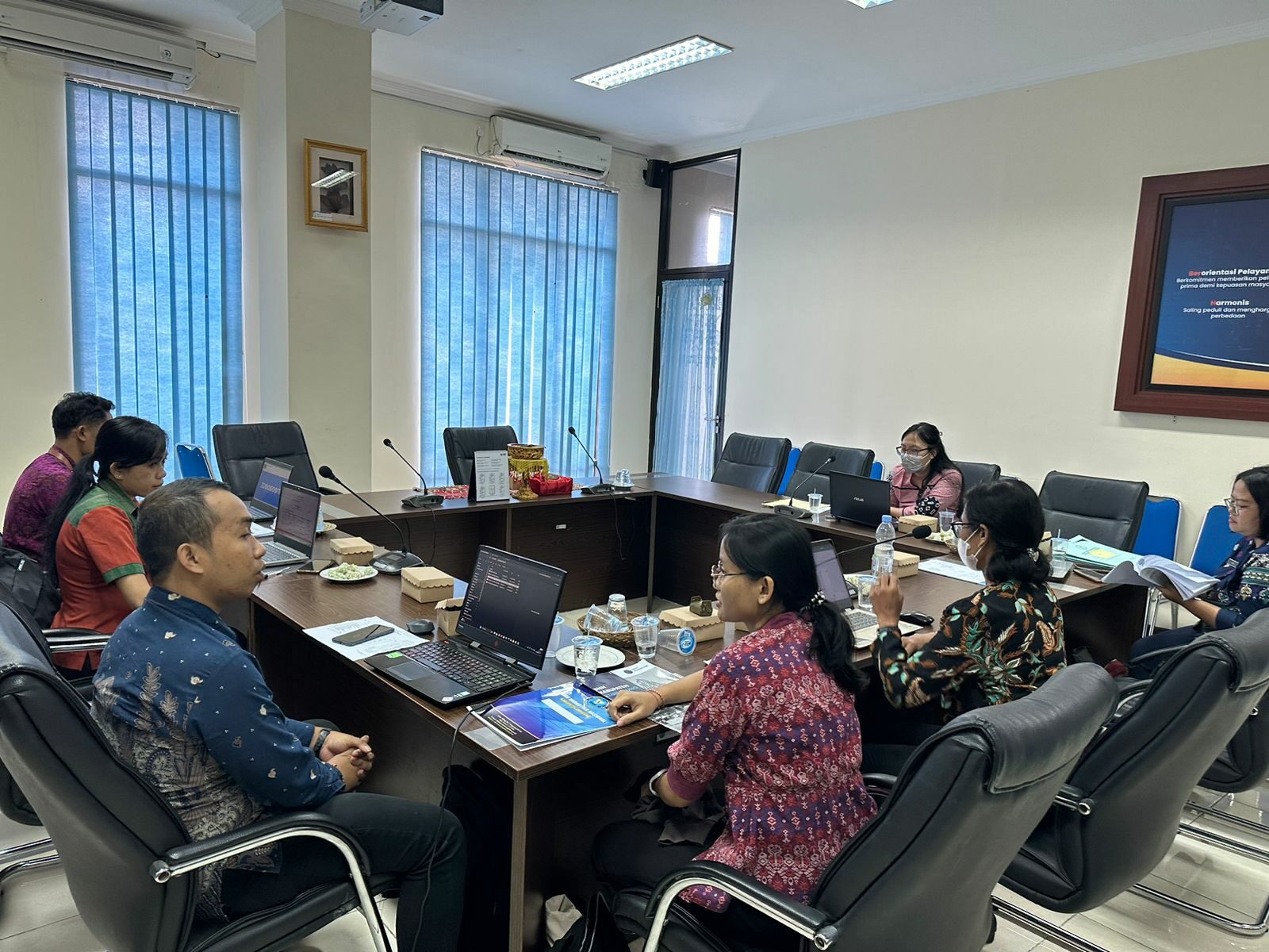 Rekonsiliasi dan Penelaah Laporan Keuangan BNN Tahunan Unaudited TA 2023