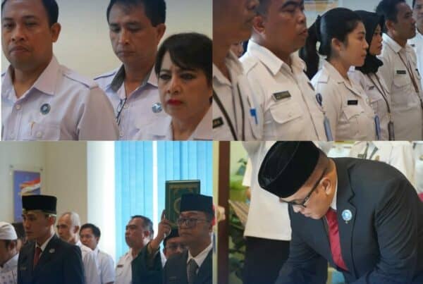Pelantikan Dan Pengambilan Sumpah Jabatan di lingkungan BNN Provinsi Bali