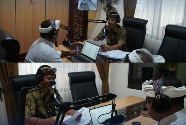 Dialog Interaktif dalam kegiatan Suluh Gianyar Tetkait perkembangan Narkotika dan pembangunan Zona Integritas (ZI) di BNNK Gianyar