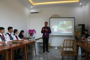 Informasi dan Edukasi P4GN kepada Finalis Jegeg Bagus Wira Medika Bali