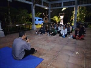 Sosialisasi Bahaya Penyalagunaan Narkoba di Bumi Perkemahan Pucak Sari Pilan Kerta Payangan