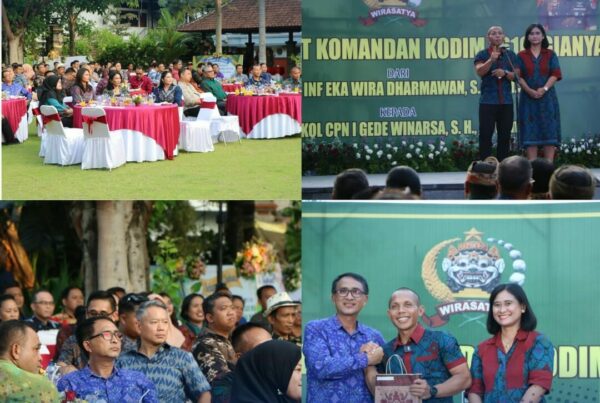 Undangan Pisah Sambut Komandan Kodim 1616/Gianyar