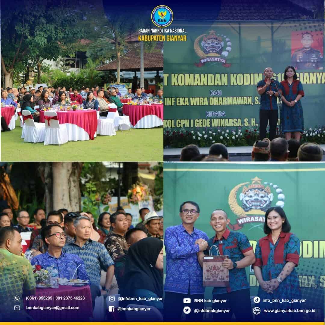 Undangan Pisah Sambut Komandan Kodim 1616/Gianyar
