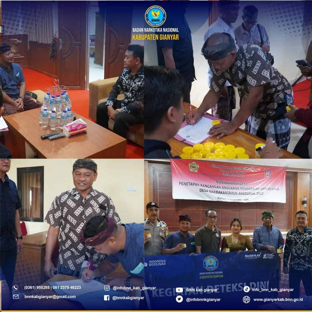 Tes Urine Perangkat Desa Bakbakan