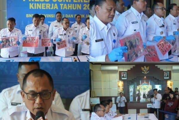 Press Conference Kinerja Tahun 2024, BNN Provinsi Bali dan BNNK jajaran