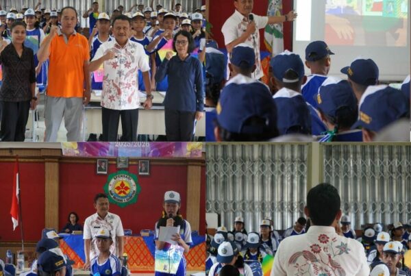 Penyuluhan Anti Narkoba Dalam Pendidikan dan Pelatihan OSIS SMPN 1 Gianyar