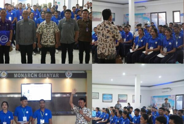 Penyuluhan Anti Narkoba dalam kegiatan Bright Houspitality Awareness Monarch Bali Gianyar