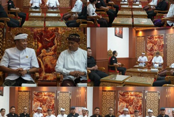 Audiensi Kepala BNNK Gianyar ke Ketua DPRD Gianyar