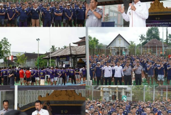 Pengarahan P4GN pada WBP Lapas Narkotika Kelas II A Bangli