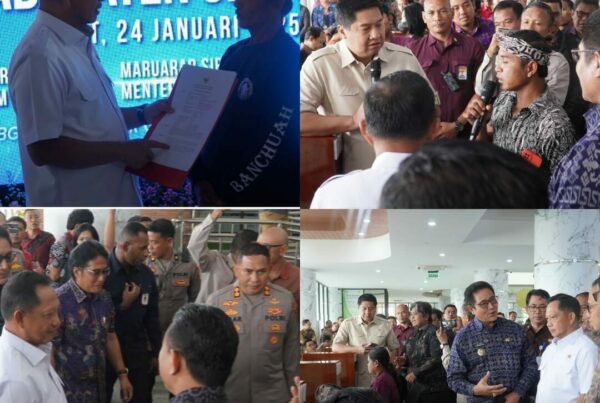 Kunjungan Menteri Dalam Negeri dan Menteri PKP ke MPP Kabupaten Gianyar