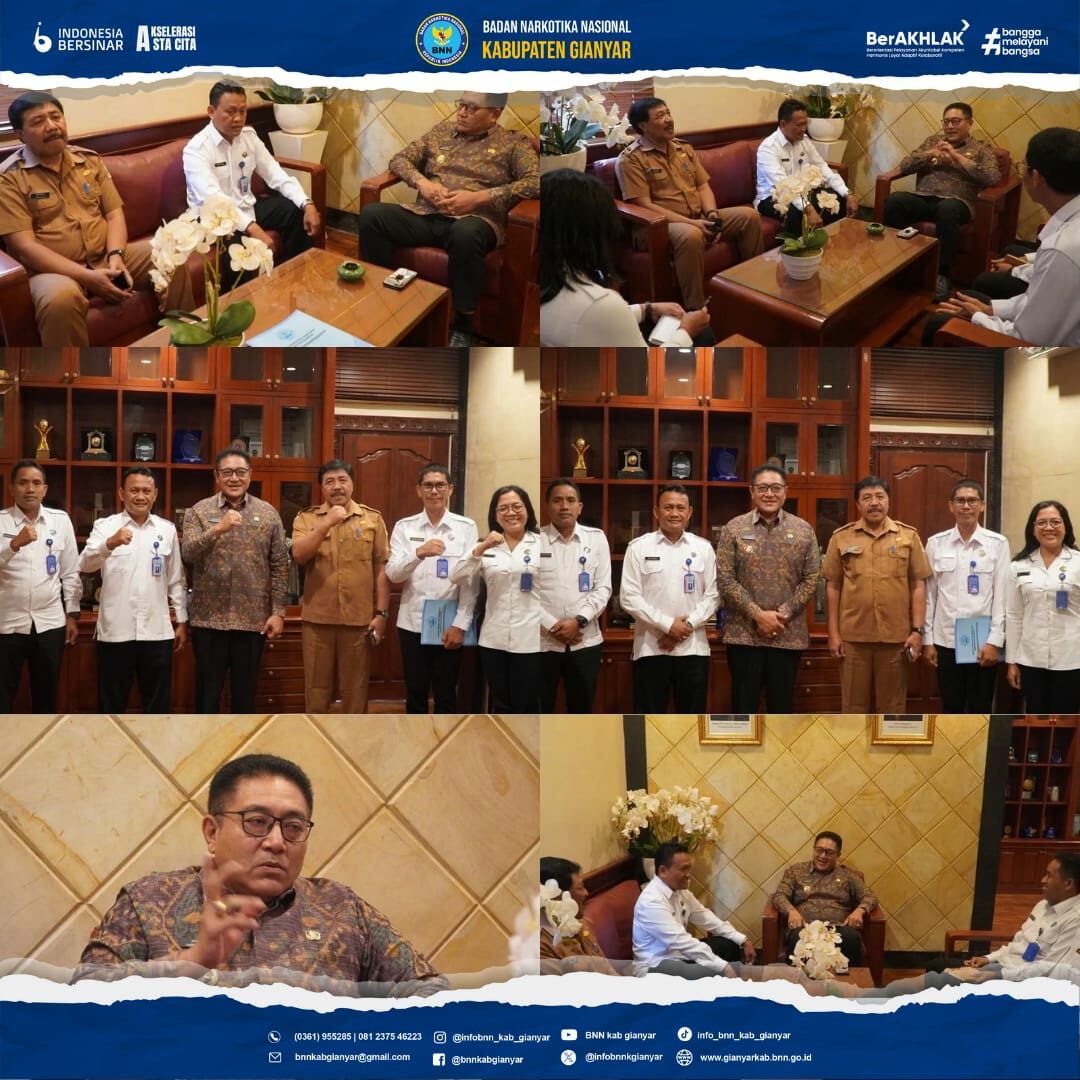 Audiensi Pelaksanaan Kegiatan Forkom Ke PJ Bupati Gianyar