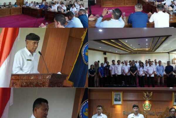 Cegah Peredaran Gelap Narkoba, BNNK Gianyar Gelar Forkom P4GN