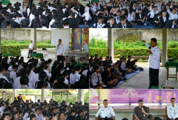 Penyuluhan P4GN denngan tema “Ayo Yoga, Sehatkan Pikiran untuk Menghindari Bullying dan Narkotika”