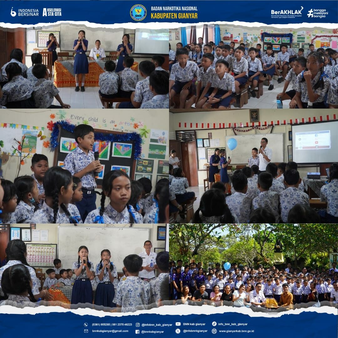 Penyuluhan Tentang Bahaya Narkoba untuk Anak Kelas 5 & 6 di SD Negeri 3 Guwang