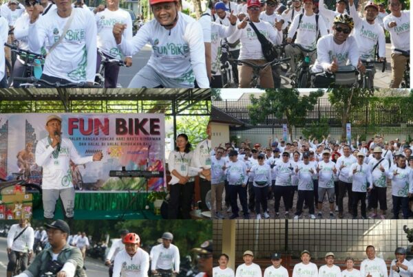 Fun Bike Puncak Hari Bakti Rimbawan dan Halal Bihalal Rimbawan Bali