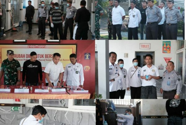Penggeledahan Kamar Serentak Pada Rumah Tahanan Negara Kelas IIB Bangli