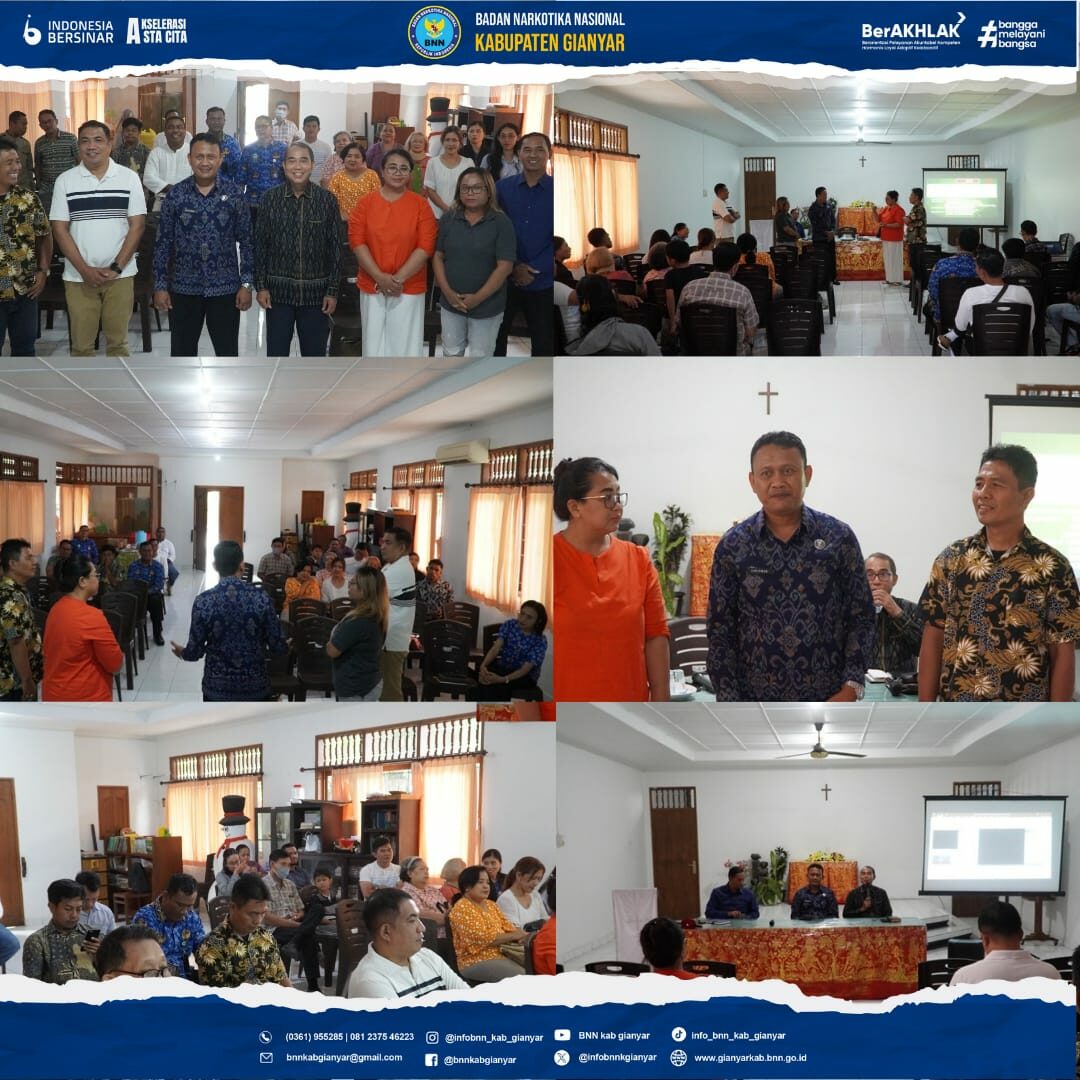 Sosialisasi P4GN Dalam Kegiatan Musyawarah Persekutuan Umat Kristen Kab. Gianyar