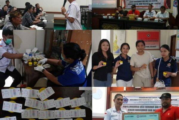 Kegiatan Deteksi Dini Penyalahgunaan Narkotika dan Sosialisasi P4GN bagi Warga Desa Ketewel