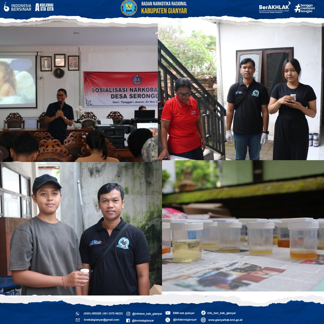 Deteksi Dini Penyalahgunaan Narkotika bagi para pemuda dan pemudi Desa Serongga